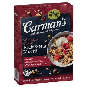 Carman's Muesli Classic Fruit & Nut 500g