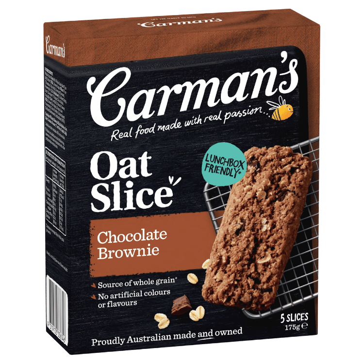 Chocolate Brownie Oat Slices 5 Pack