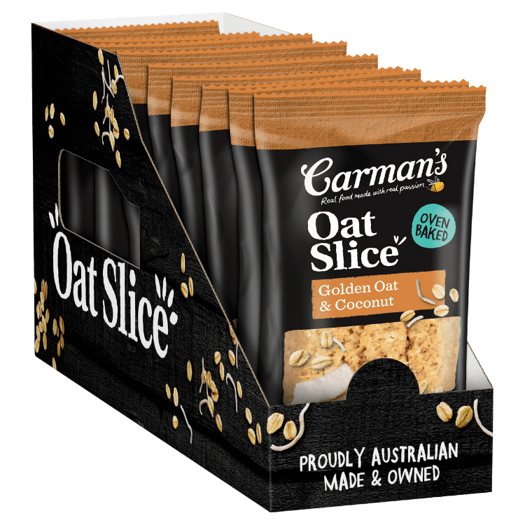 Golden Oat & Coconut Oat Slice 12 x 70g