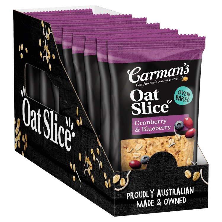 Cranberry & Blueberry Oat Slice 12 x 70g