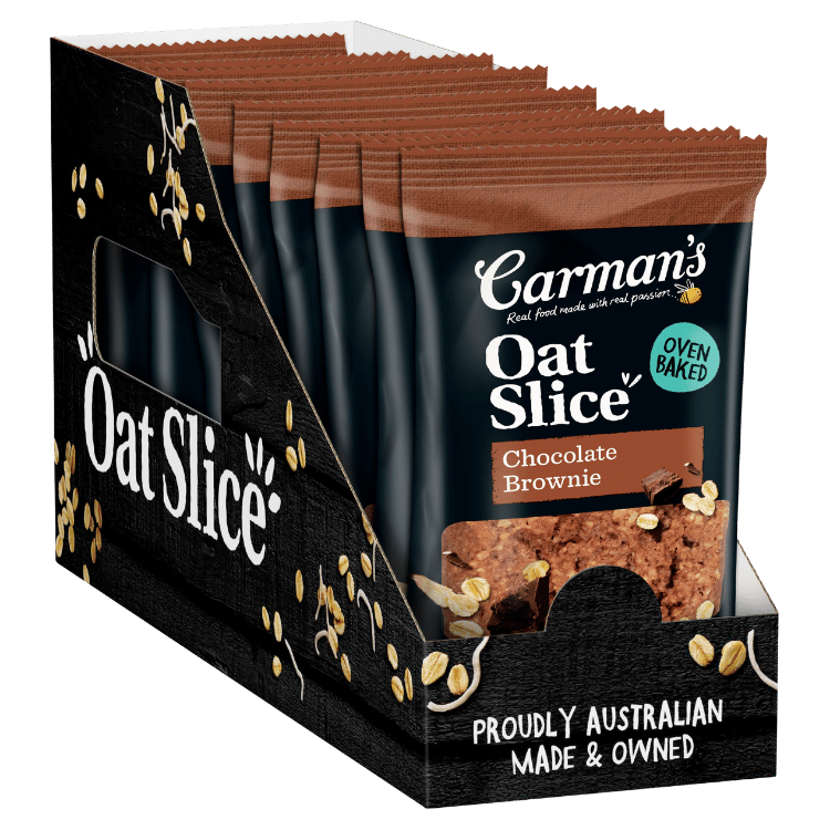 Chocolate Brownie Oat Slice 12 x 70g