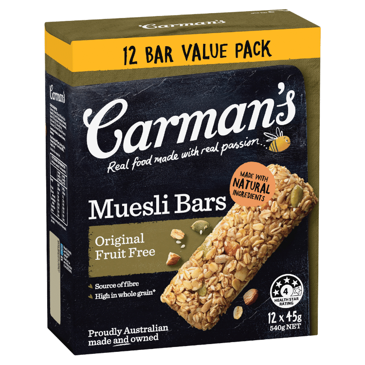 Carman’s Original Fruit Free Bars Value Pack