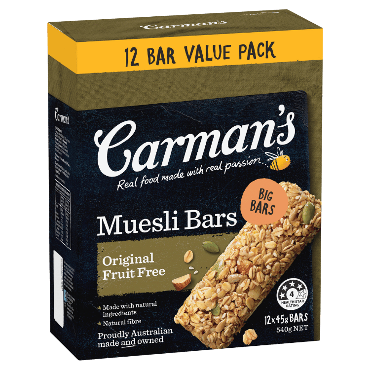 Carman’s Original Fruit Free Bars Value Pack