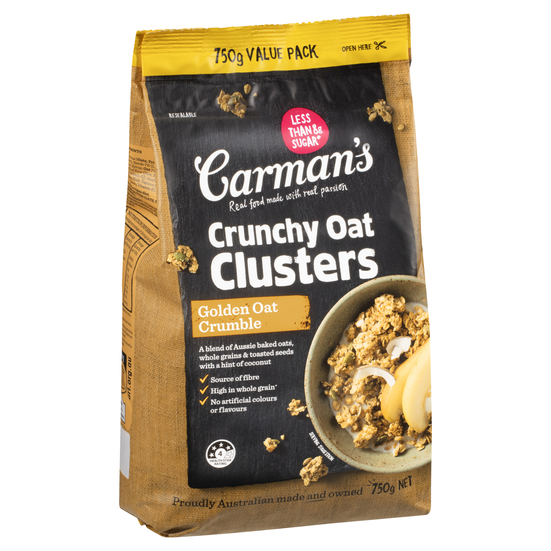 Golden Oat Crumble Crunchy Oat Clusters Value Pack