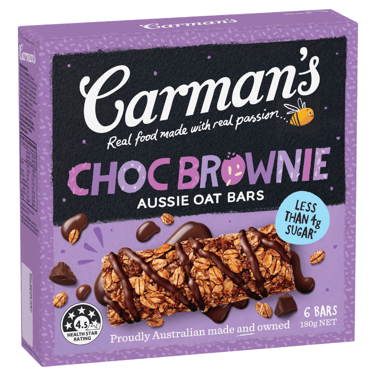 Aussie Oat Bars Choc Brownie
