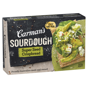 Carman’s Sourdough Super Seed Crispbread