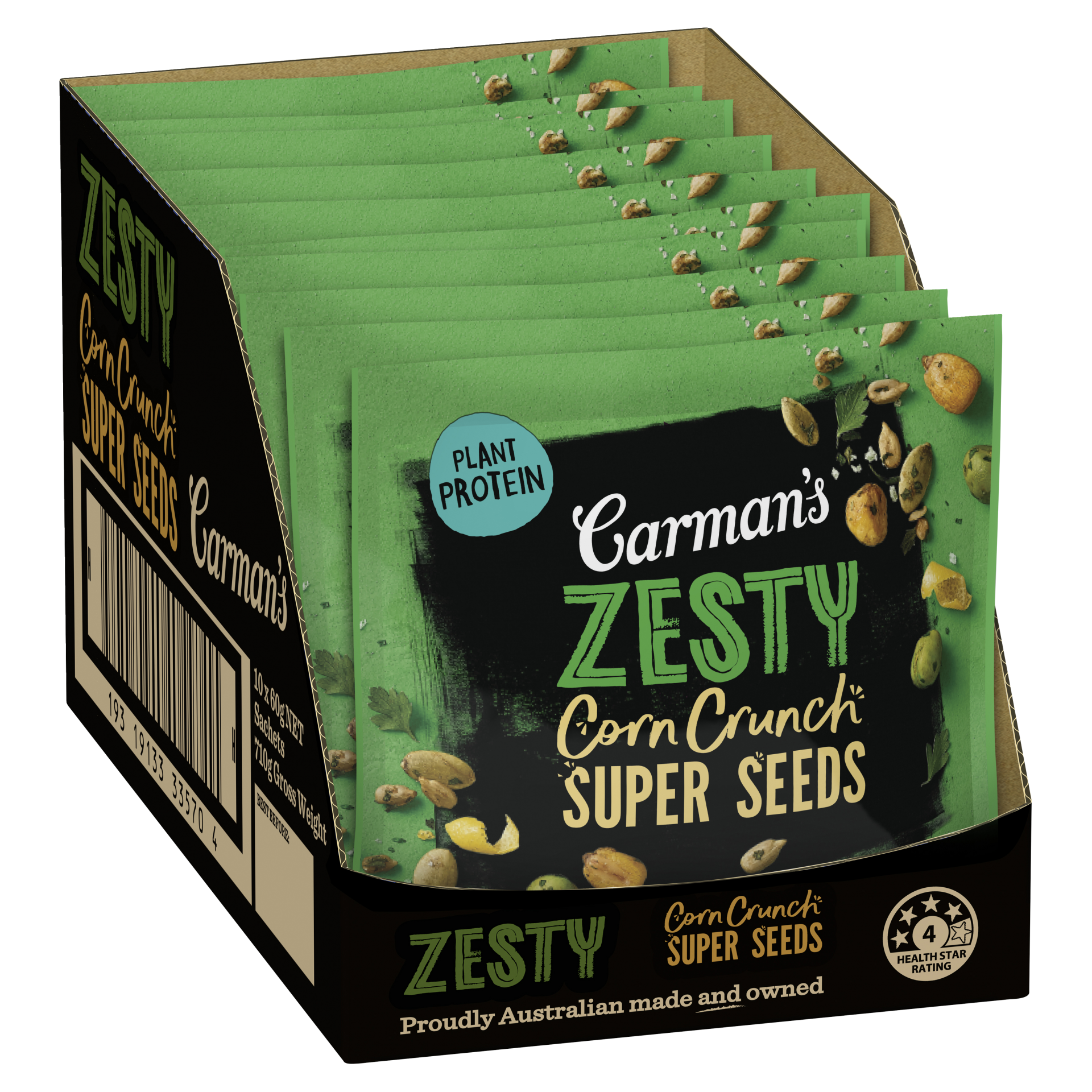 Zesty Corn Crunch Super Seeds