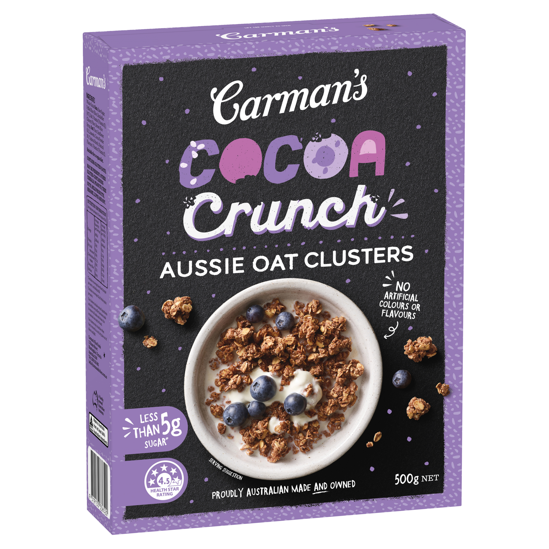 Cocoa Crunch Aussie Oat Clusters