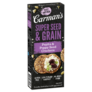 carman's super seed & grain crackers