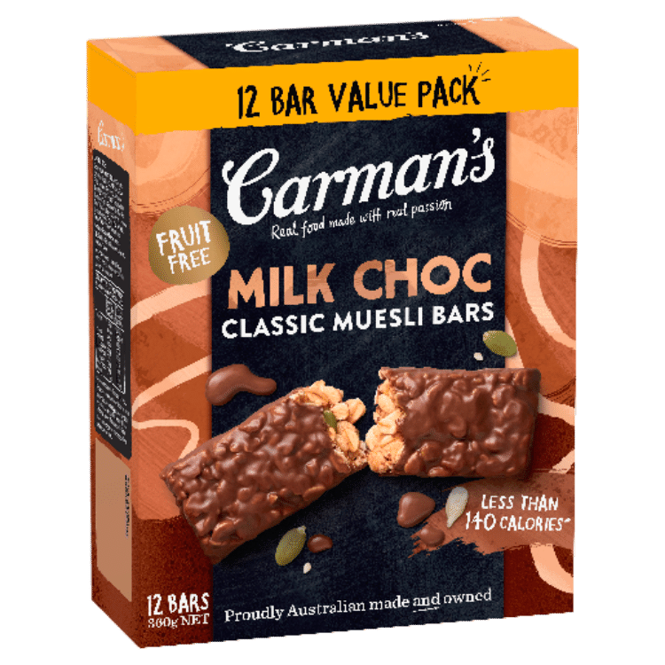 Milk Choc Classic Muesli Bars Value Pack