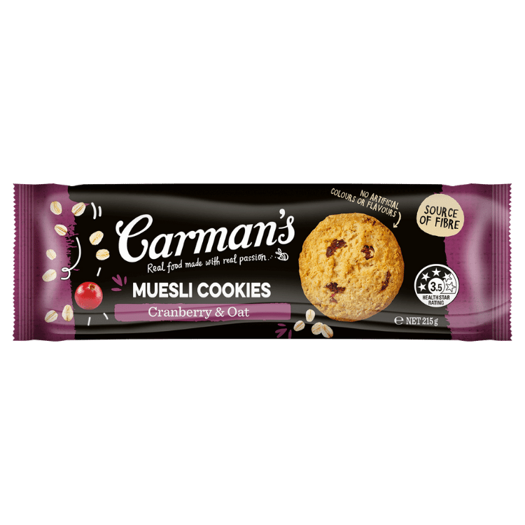 Muesli Cookies – Cranberry & Oat