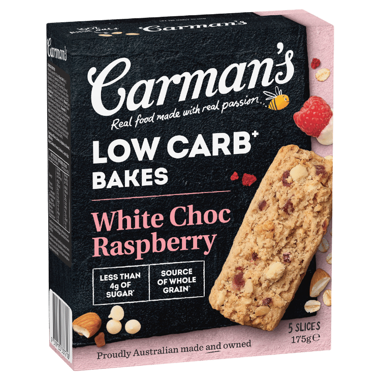 White Choc Raspberry Low Carb Bakes 5 Pack