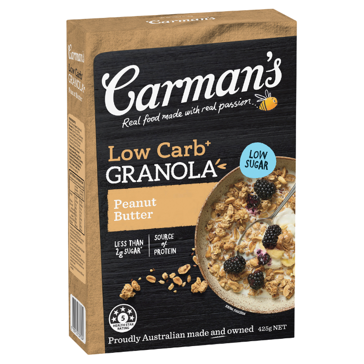 Low Carb Peanut Butter Granola