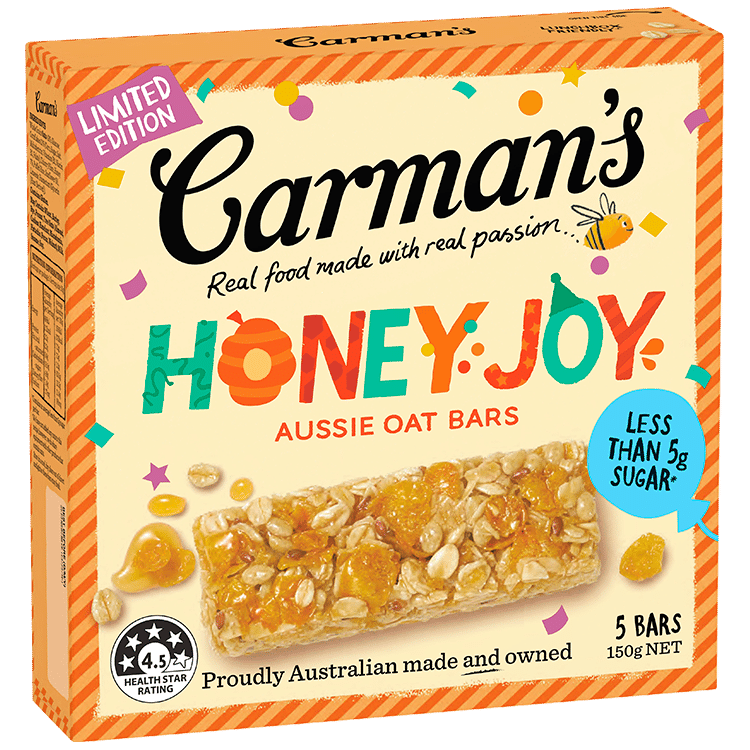 Limited Edition Honey Joy Aussie Oat Bars
