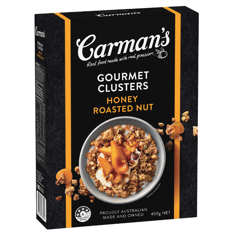 Carman’s Gourmet Clusters Honey Roasted Nut
