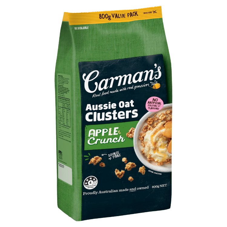 Carman’s Aussie Oat Clusters Apple Crunch Value Pack