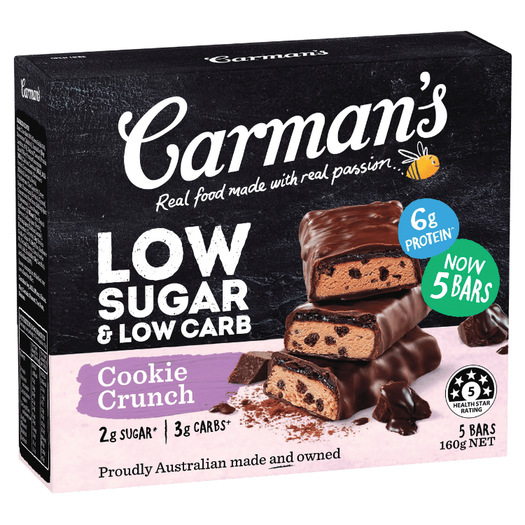 Low Sugar & Low Carb Cookie Crunch 5 Pack