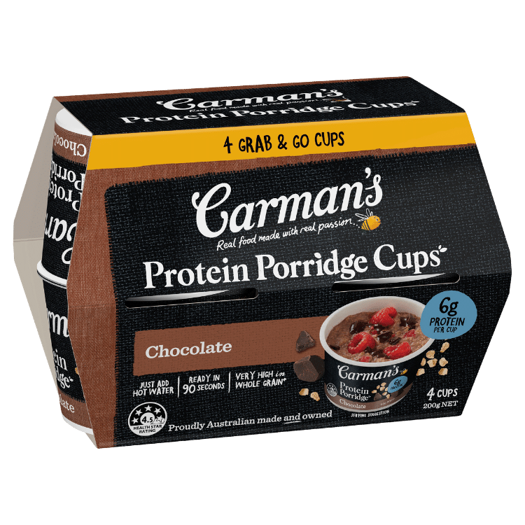 Protein Porridge Cups Chocolate 4 Pack