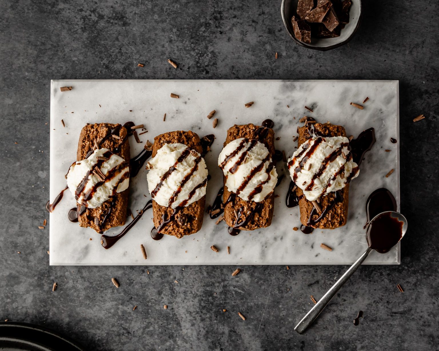 Belgian Chocolate Brownie Oat Slice1 Carman's Kitchen