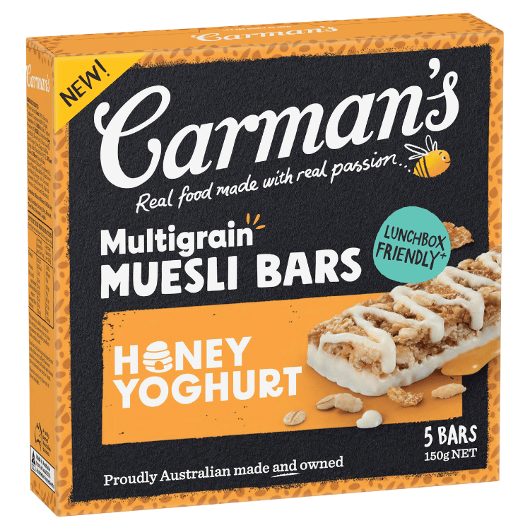 Multigrain Muesli Bars Honey & Yoghurt