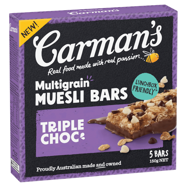 Multigrain Muesli Bars Triple Choc