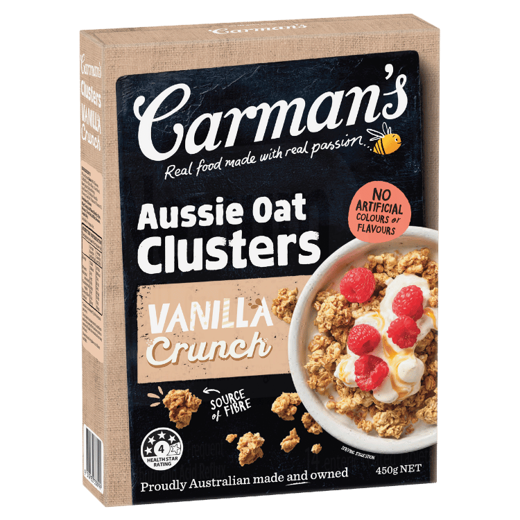 Aussie Oat Clusters Vanilla Crunch