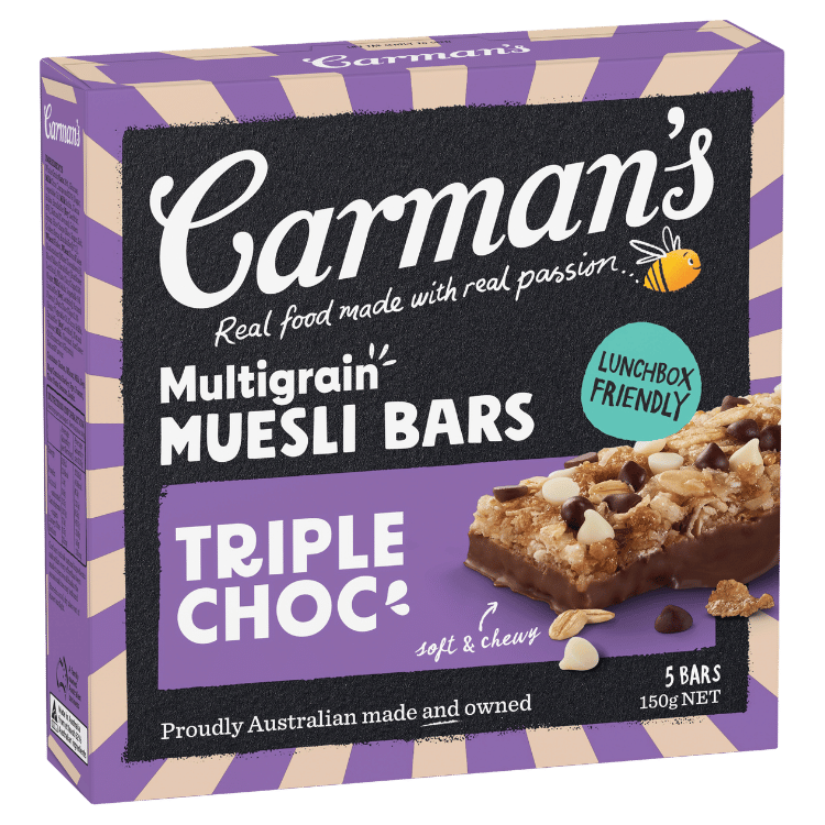 Multigrain Muesli Bars Triple Choc