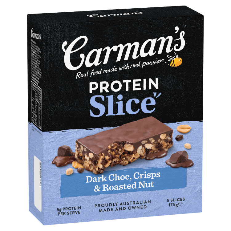 Protein Slice Dark Choc, Crisps & Roasted Nut