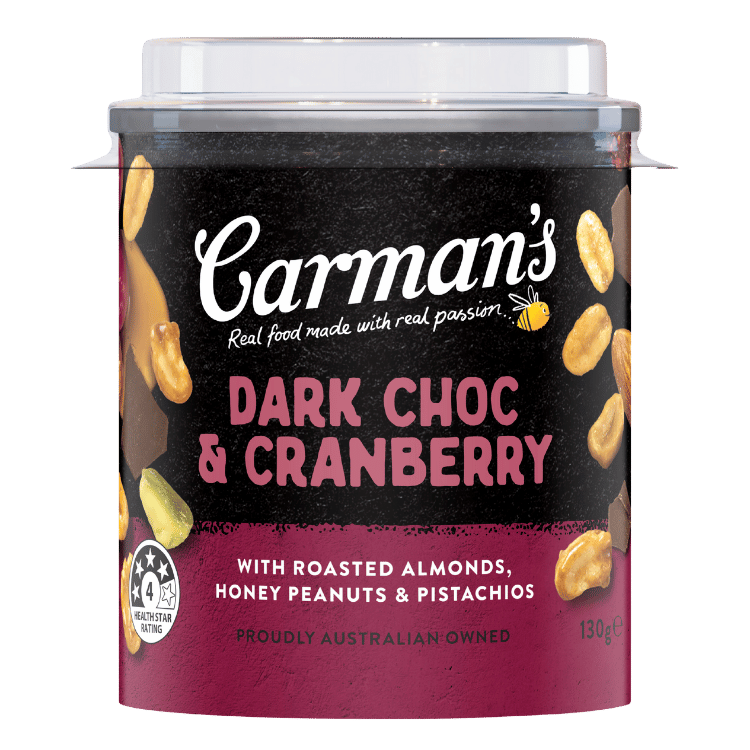 Gourmet Snack Mix Dark Choc & Cranberry