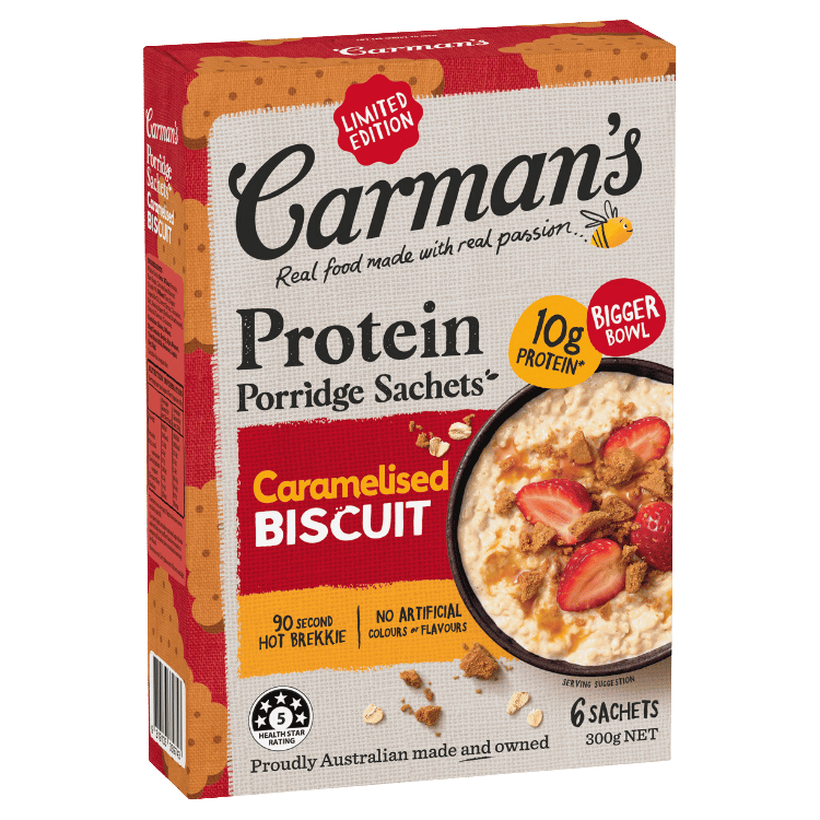 Limited Edition Caramelised Biscuit Porridge Sachets